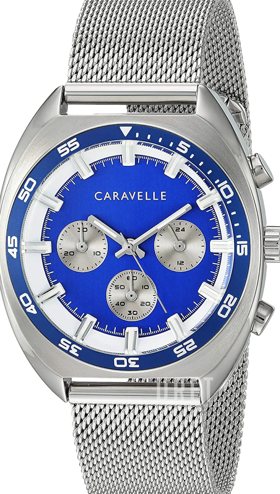 Caravelle Blå/Stål Ø40 mm