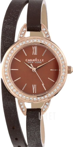 Caravelle Brun/Läder Ø38.7 mm