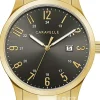 Caravelle Grå/Gulguldtonat stål Ø40 mm