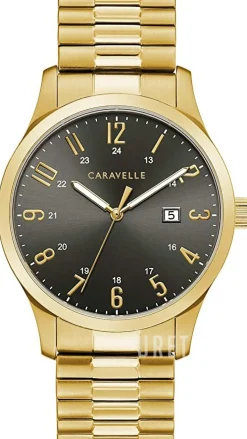 Caravelle Grå/Gulguldtonat stål Ø40 mm