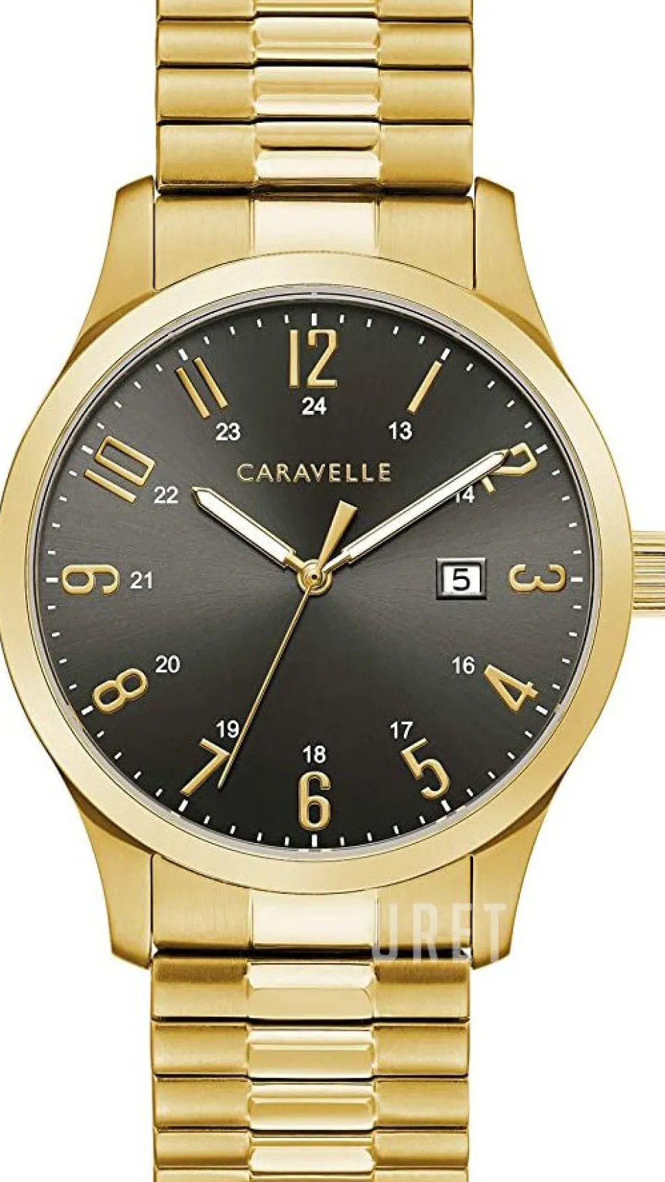 Caravelle Grå/Gulguldtonat stål Ø40 mm