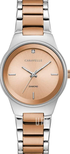 Caravelle Roséguldstonad/Roséguldstonat stål Ø30 mm