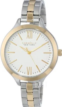 Caravelle Silverfärgad/Gulguldtonat stål Ø37 mm