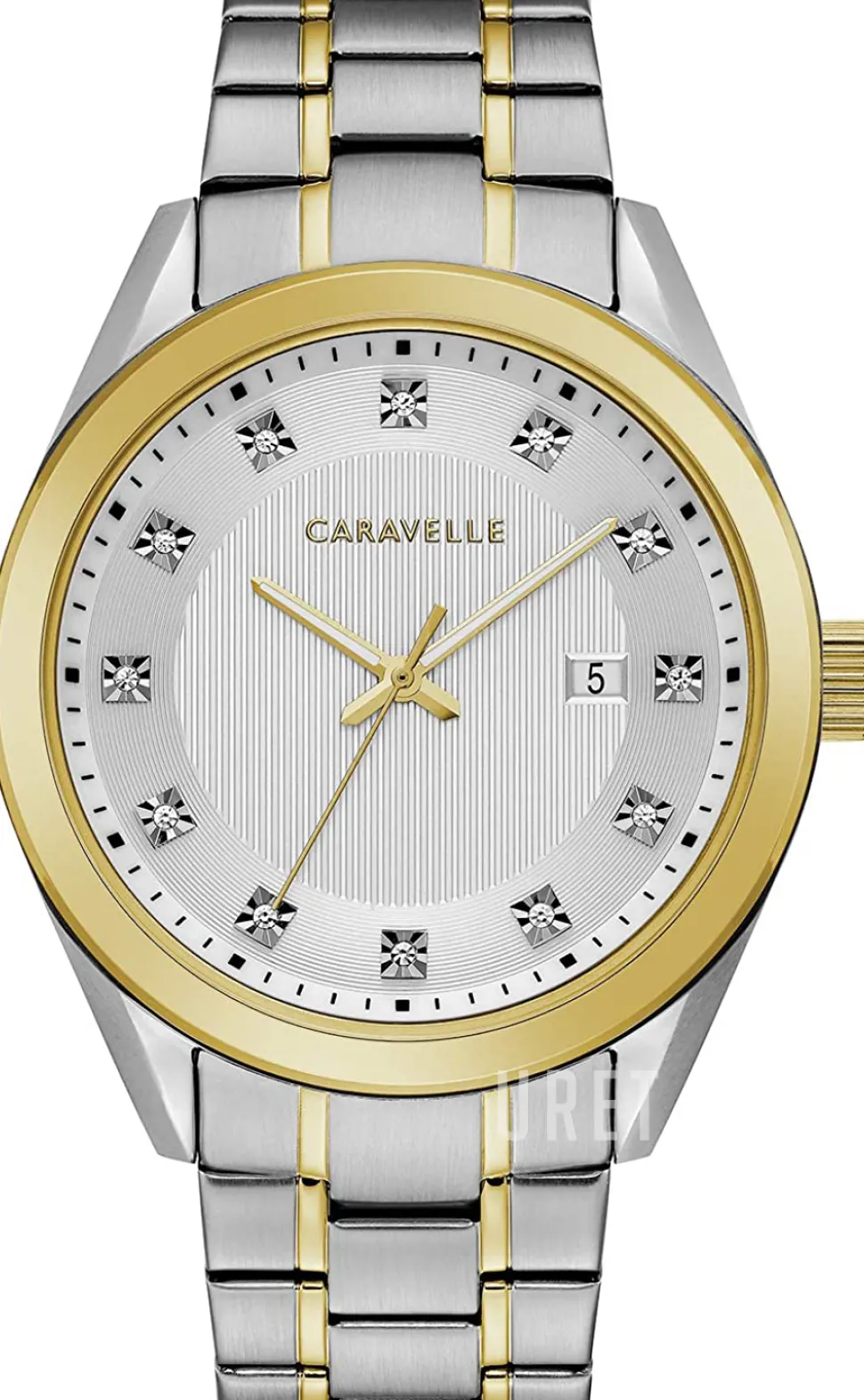 Caravelle Silverfärgad/Gulguldtonat stål Ø44 mm