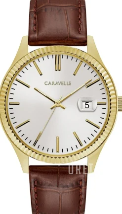 Caravelle Silverfärgad/Läder Ø41 mm