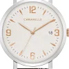 Caravelle Silverfärgad/Läder Ø39 mm