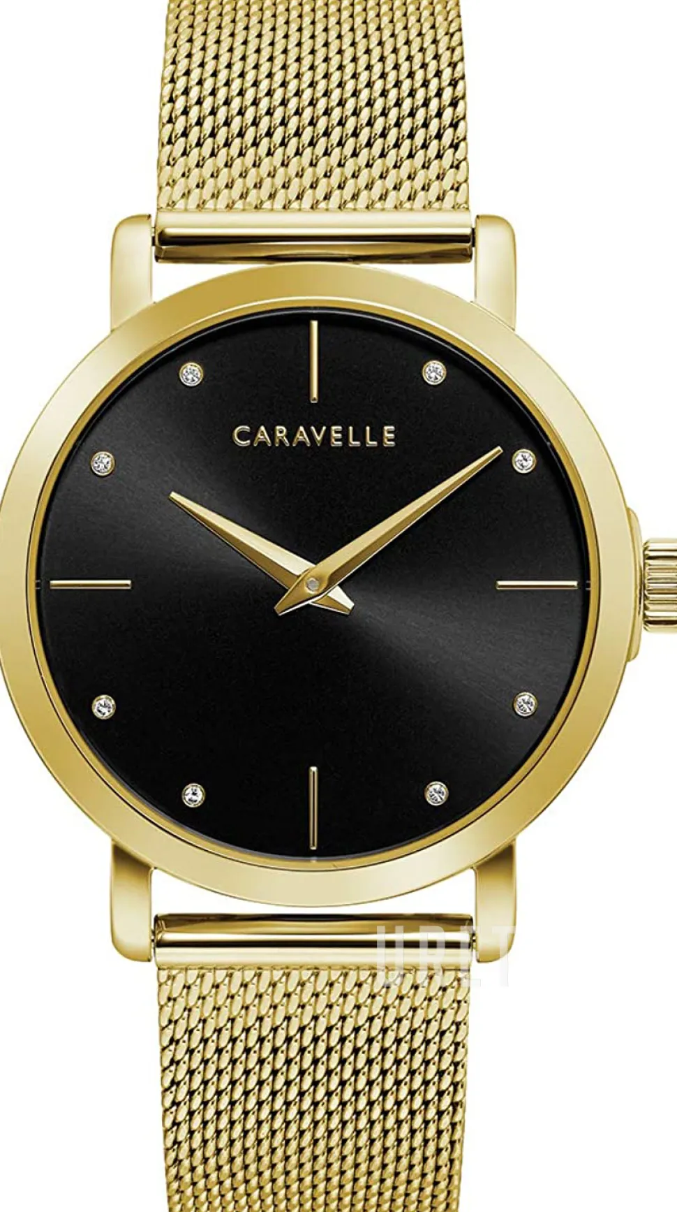 Caravelle Svart/Gulguldtonat stål Ø36 mm