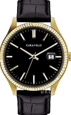 Caravelle Svart/Läder Ø41 mm