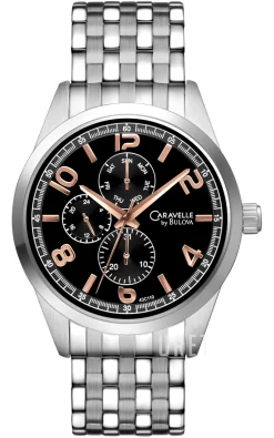 Caravelle Svart/Stål Ø40 mm