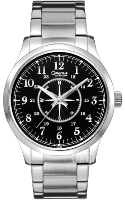 Caravelle Svart/Stål Ø42 mm