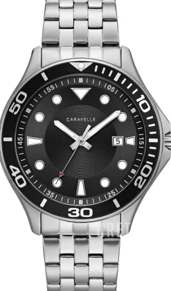 Caravelle Svart/Stål Ø42.25 mm