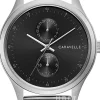 Caravelle Svart/Stål Ø41 mm