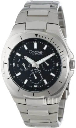 Caravelle Svart/Stål Ø39.3 mm