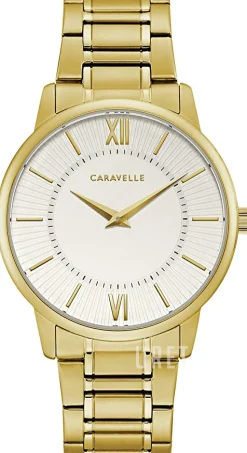 Caravelle Vit/Gulguldtonat stål Ø39 mm