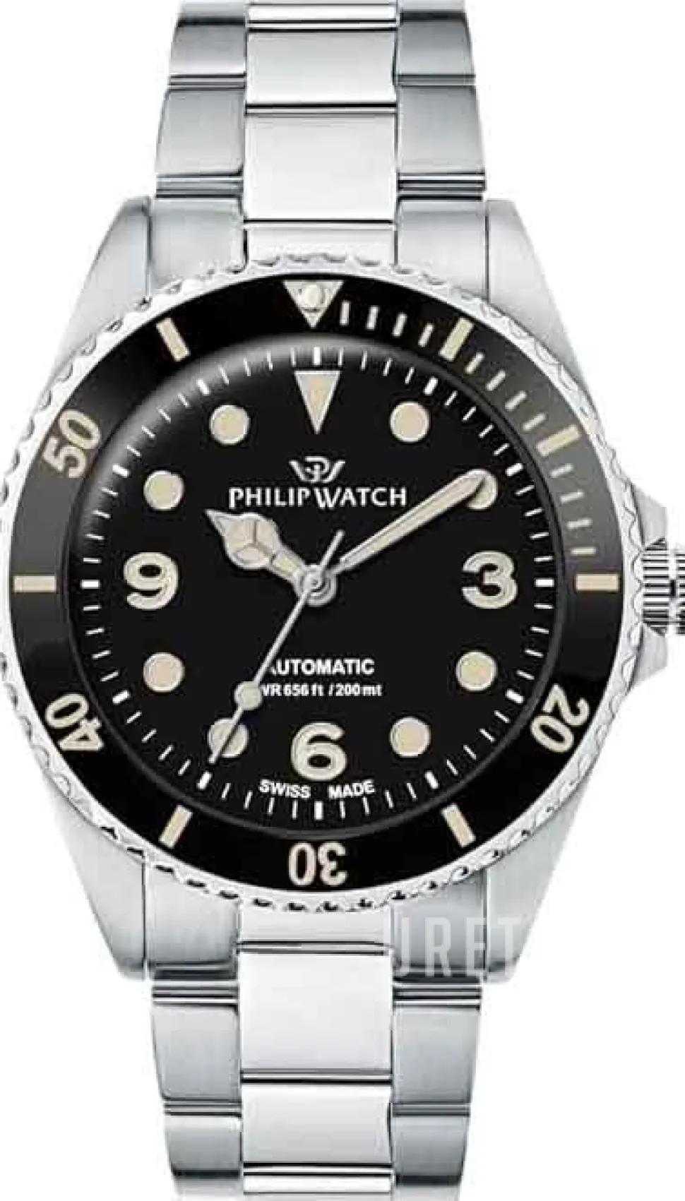 Caribe Svart/Stål Ø42 mm