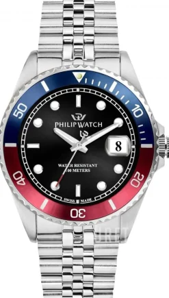 Caribe Svart/Stål Ø42 mm