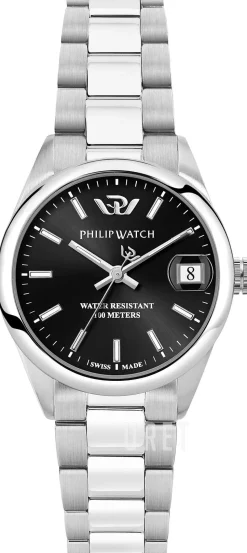 Caribe Svart/Stål Ø39 mm