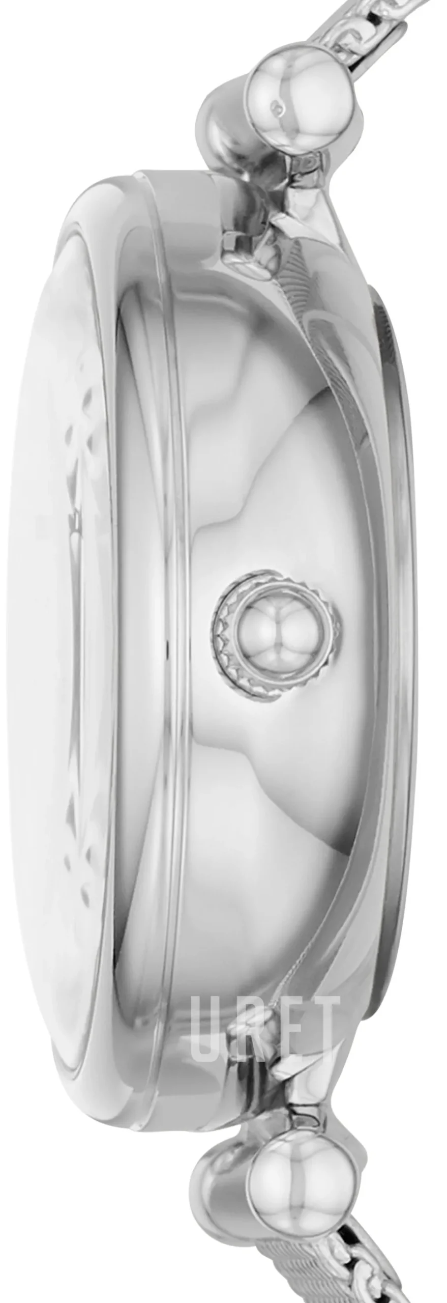 Carlie Mini Vit/Stål Ø28 mm