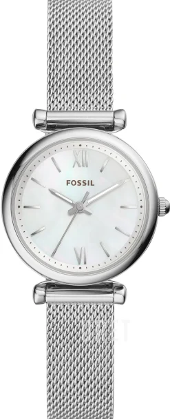 Carlie Mini Vit/Stål Ø28 mm