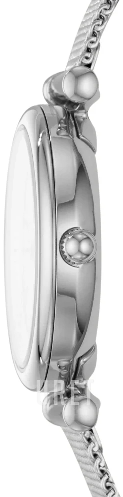 Carlie Mini Vit/Stål Ø28 mm