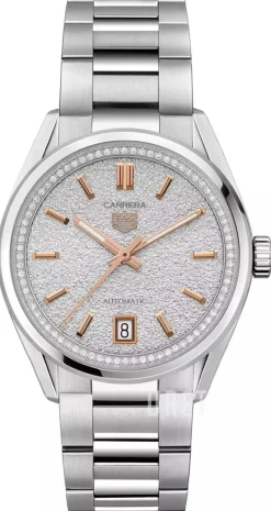 Carrera Date Grå/Stål Ø36 mm