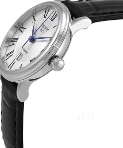 Carson Silverfärgad/Läder Ø30 mm