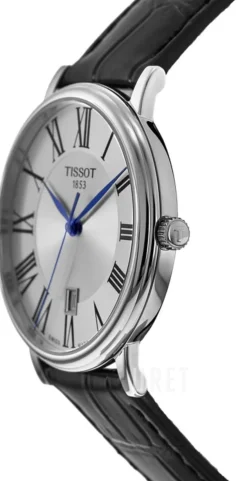 Carson Silverfärgad/Läder Ø40 mm