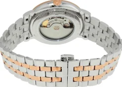 Carson Silverfärgad/Roséguldstonat stål Ø40 mm