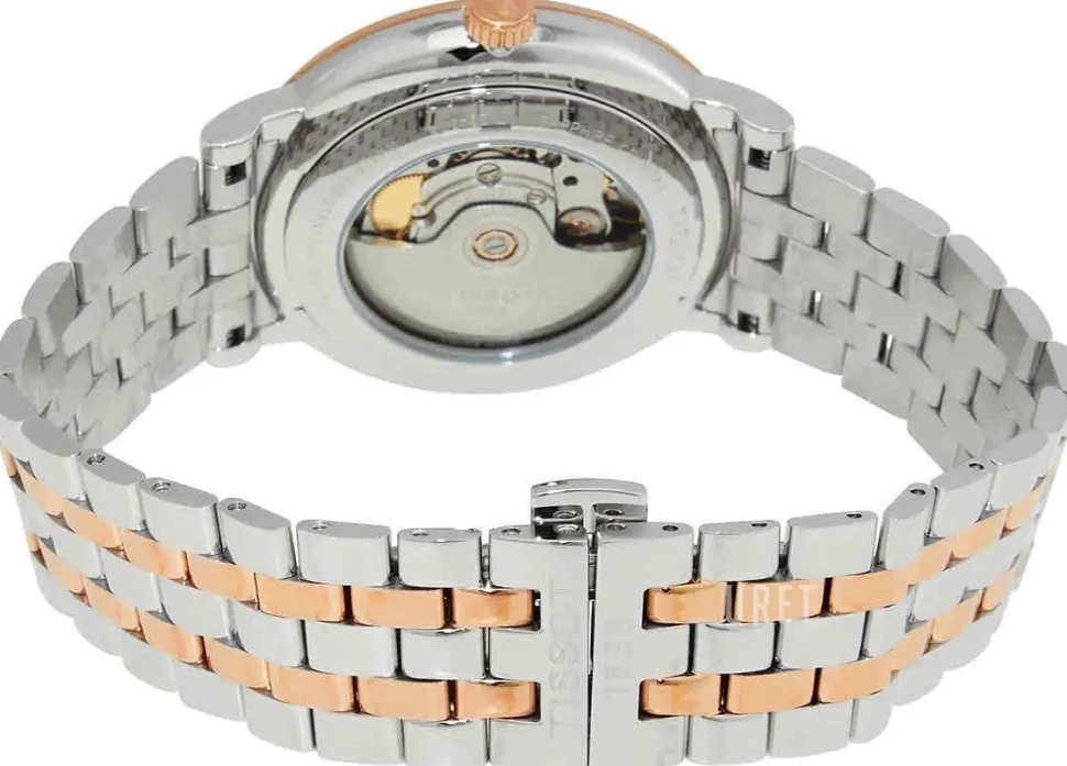 Carson Silverfärgad/Roséguldstonat stål Ø40 mm