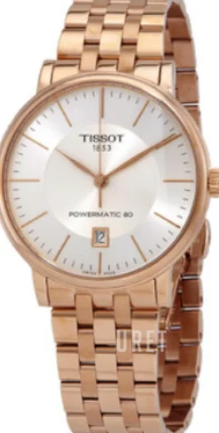 Carson Silverfärgad/Roséguldstonat stål Ø40 mm