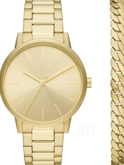 Cayde Guldtonad/Guldtonat stål Ø42 mm