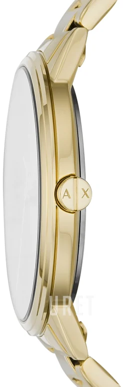 Cayde Svart/Gulguldtonat stål Ø42 mm