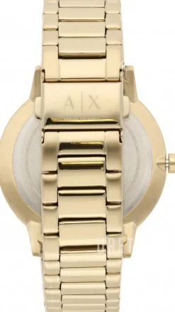 Cayde Svart/Gulguldtonat stål Ø42 mm