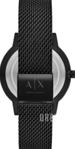 Cayde Svart/Stål Ø42 mm