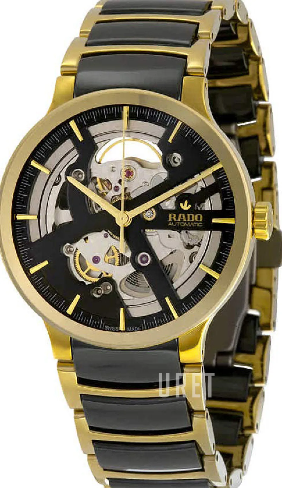 Centrix Skelettskuren/Gulguldtonat stål Ø38 mm