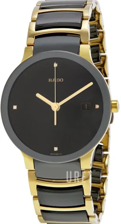 Centrix Svart/Gulguldtonat stål Ø38 mm