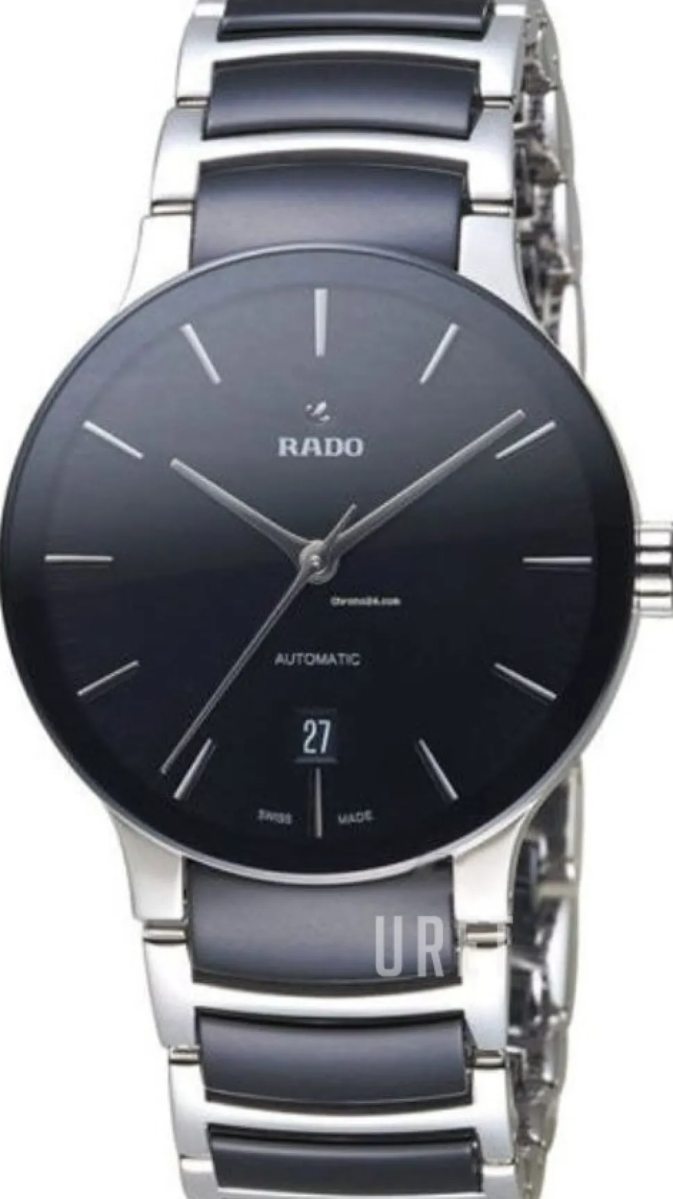 Centrix Svart/Stål Ø38 mm