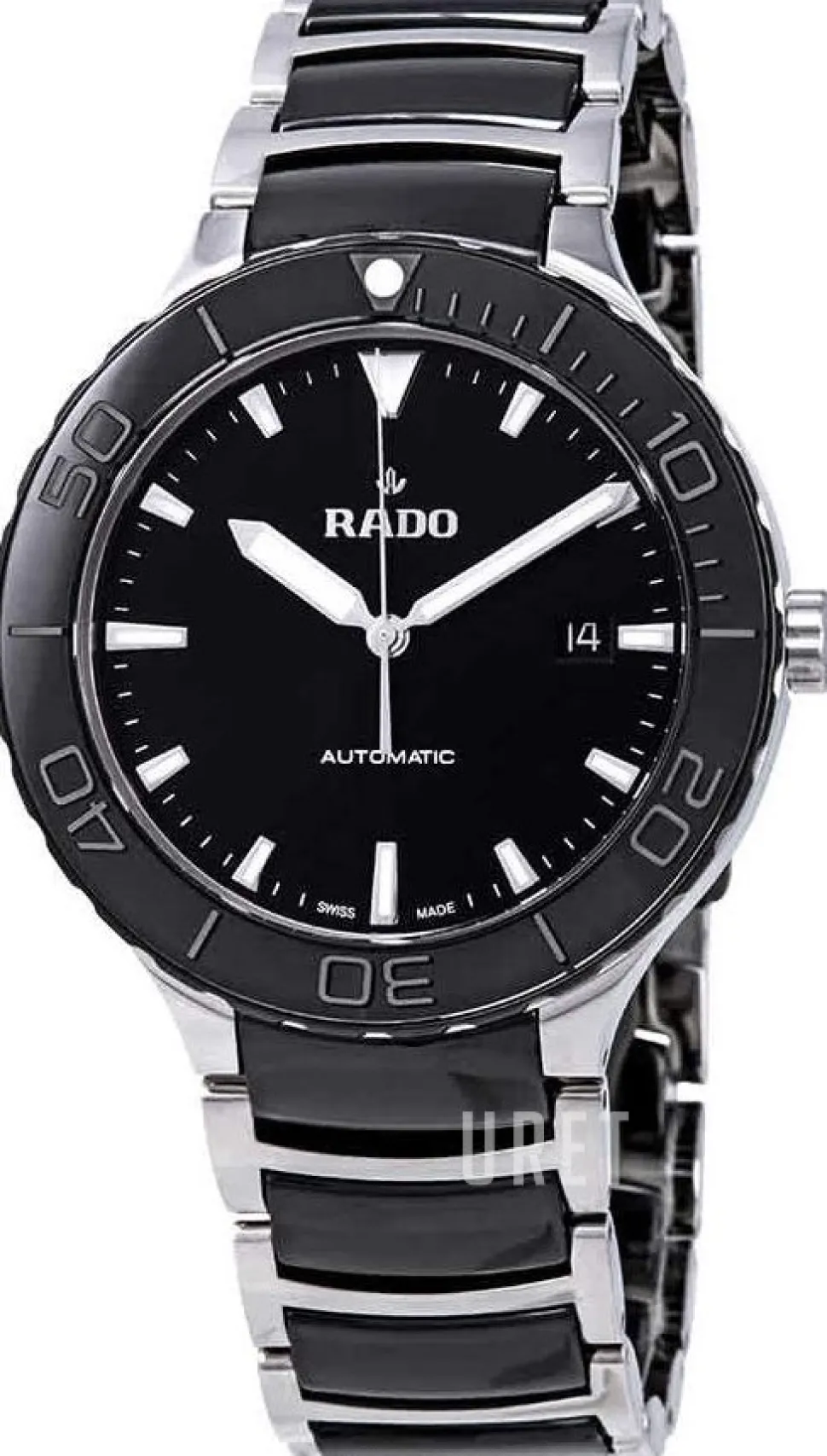 Centrix Svart/Stål Ø42 mm