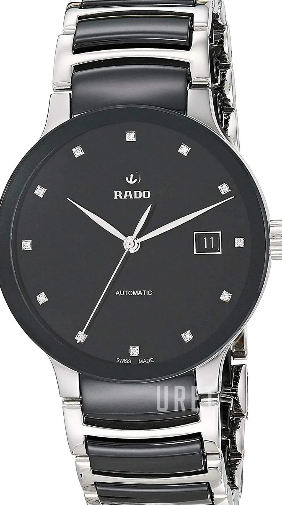 Centrix Svart/Stål Ø38 mm