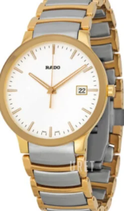 Centrix Vit/Roséguldstonat stål Ø38 mm