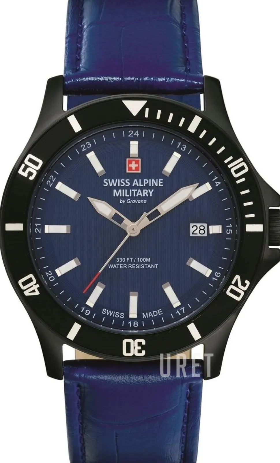 Challenger Blå/Läder Ø42 mm