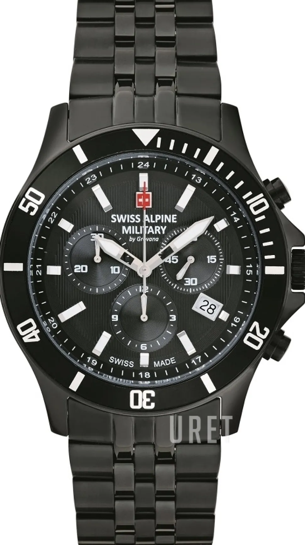 Challenger Chrono Svart/Stål Ø42 mm