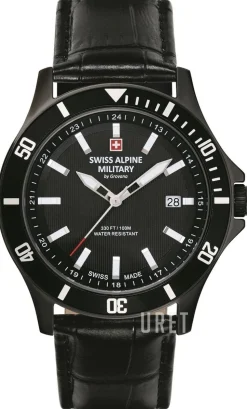 Challenger Svart/Läder Ø42 mm