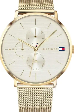 Champagnefärgad/Gulguldtonat stål Ø40 mm