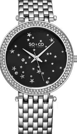 Chelsea Svart/Stål Ø38 mm