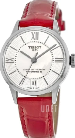 Chemin Des Tourelles Automatic Lady Vit/Läder Ø32 mm