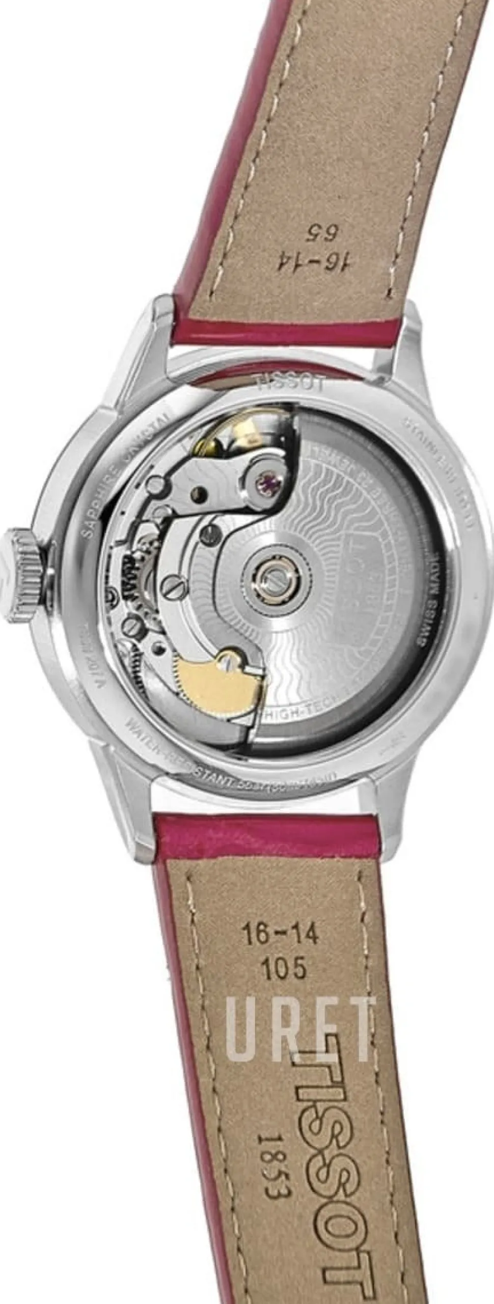 Chemin Des Tourelles Automatic Lady Vit/Läder Ø32 mm