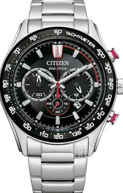 Chrono Sport Svart/Stål Ø43 mm