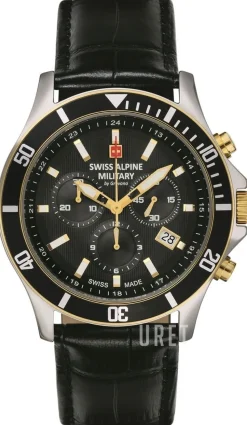 Chrono Svart/Läder Ø42 mm