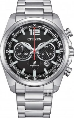 Chrono Svart/Stål Ø41 mm